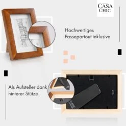 Kenton Bilderrahmen 3er-Set Rechteckig 14 X 9 Cm Passepartout Glas -Haushaltsgeräte Geschäft 10039256 de 0004 usp