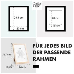 Edinburgh Bilderrahmen Rechteckig A4 28,8 X 20 Cm Fotos Passepartout Echtholz -Haushaltsgeräte Geschäft 10039277 de 0005 usp