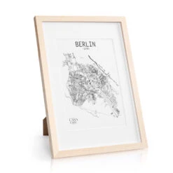 Edinburgh Bilderrahmen Rechteckig A3 41 X 28,7 Cm Fotos Passepartout Echtholz