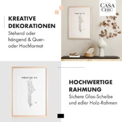 Edinburgh Bilderrahmen Rechteckig A2 58,4 X 41 Cm Fotos Passepartout Echtholz -Haushaltsgeräte Geschäft 10039279 de 0003 usp