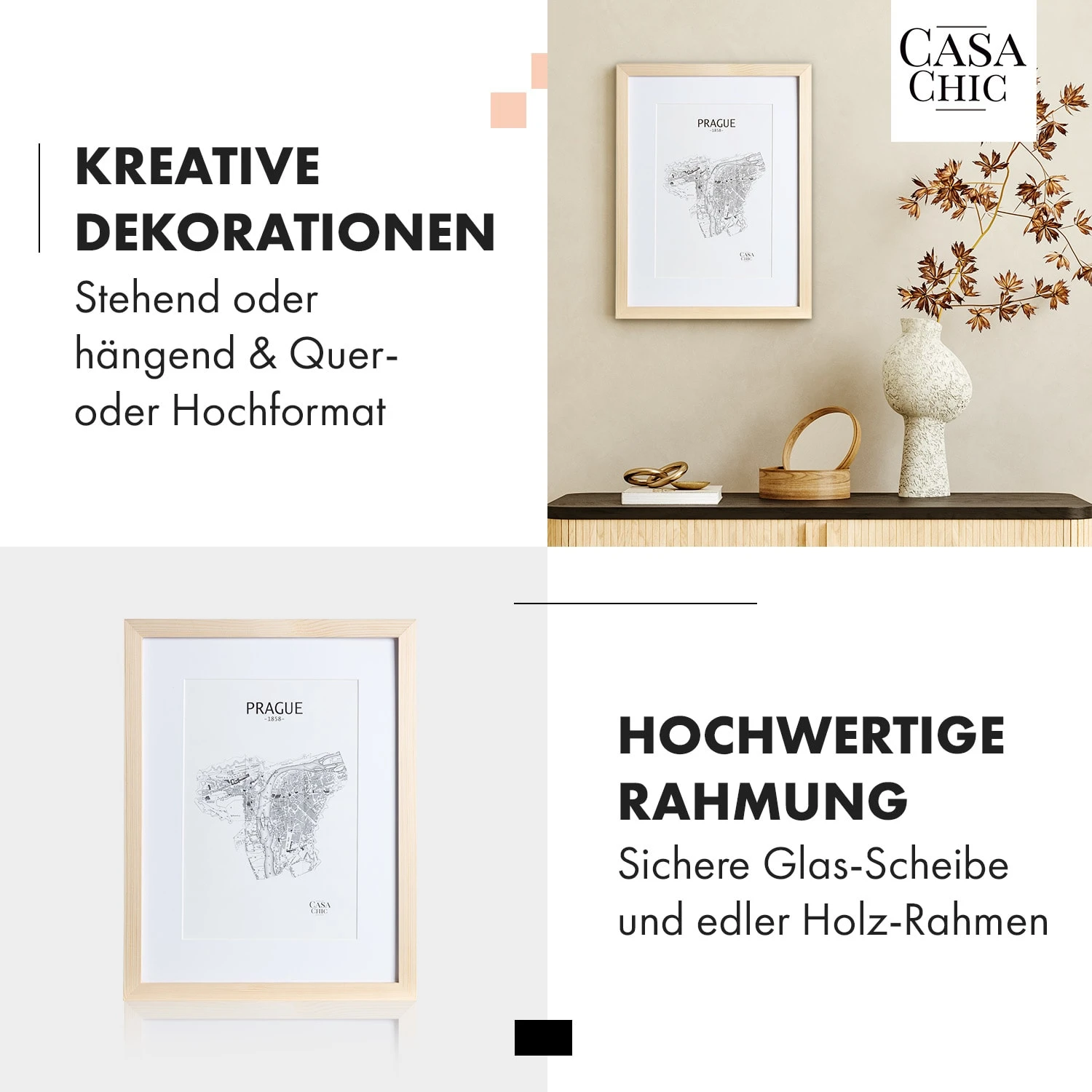 Edinburgh Bilderrahmen Rechteckig 30 X 40 Cm Fotos Passepartout Echtholz 3 Edinburgh Bilderrahmen Rechteckig 30 X 40 Cm Fotos Passepartout Echtholz – Bild 3