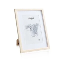 Edinburgh Bilderrahmen Rechteckig 30 X 40 Cm Fotos Passepartout Echtholz