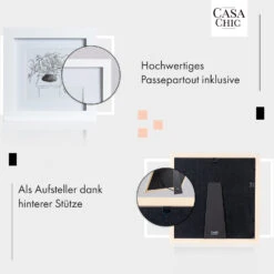 Everton Bilderrahmen Quadratisch 15 X 15 Cm Fotos Passepartout Glas -Haushaltsgeräte Geschäft 10039292 de 0004 usp