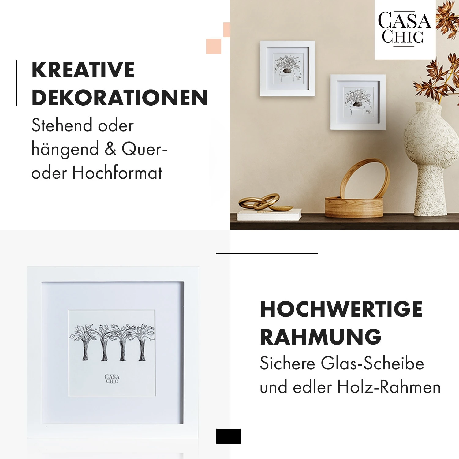 Everton Bilderrahmen Quadratisch 20 X 20 Cm Fotos Passepartout Glas 3 Everton Bilderrahmen Quadratisch 20 X 20 Cm Fotos Passepartout Glas – Bild 3