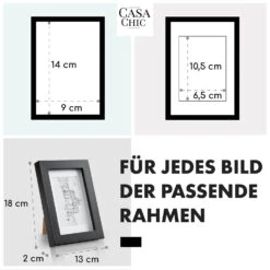 Brighton Bilderrahmen 3er-Set Glasscheibe 10 X 15 Cm Mit Passepartout Echtholz -Haushaltsgeräte Geschäft 10039294 de 0005 usp