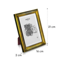 Lancaster Bilderrahmen Rechteckig 17 X 12 Cm Fotos Passepartout Holz -Haushaltsgeräte Geschäft 10039302 yy 0008 logo