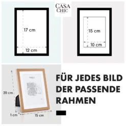 Berwick Bilderrahmen Rechteckig 17 X 12 Cm Fotos Passepartout Glas -Haushaltsgeräte Geschäft 10039328 de 0005 usp