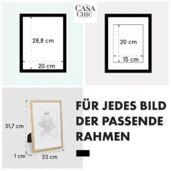 Berwick Bilderrahmen Rechteckig DIN A4 Cm Fotos Passepartout Glas -Haushaltsgeräte Geschäft 10039333 de 0005 usp