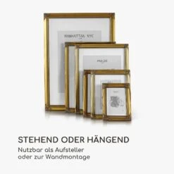 Regent Bilderrahmen Rechteckig A4 Fotos Passepartout Glas Rokoko -Haushaltsgeräte Geschäft 10039340 de 0005 logo