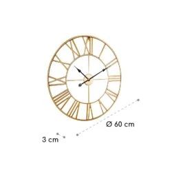 Queensway 60 Wanduhr Metallrahmen Geräuschlos Ø 60 Cm 13 Queensway 60 Wanduhr Metallrahmen Geräuschlos Ø 60 Cm -Haushaltsgeräte Geschäft 10039371 yy 0007 logo