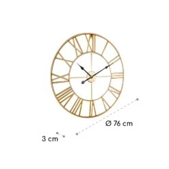 Queensway 80 Wanduhr Metallrahmen Geräuschlos Ø 76 Cm 13 Queensway 80 Wanduhr Metallrahmen Geräuschlos Ø 76 Cm -Haushaltsgeräte Geschäft 10039373 yy 0007 logo