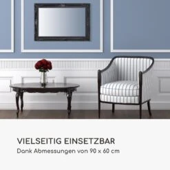 Manchester Wandspiegel Massivholzrahmen Rechteckig 90 X 60 Cm -Haushaltsgeräte Geschäft 10039382 de 0005 logo