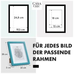 Clapton Bilderrahmen Rechteckig 24,8 X 19,3 Cm Fotos Passepartout Glas 10 Clapton Bilderrahmen Rechteckig 24,8 X 19,3 Cm Fotos Passepartout Glas -Haushaltsgeräte Geschäft 10039389 de 0005 usp