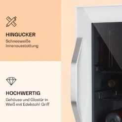 Beersafe L Quartz Kühlschrank 47 Liter 2 Böden Panoramaglastür Weiß 9 Beersafe L Quartz Kühlschrank 47 Liter 2 Böden Panoramaglastür Weiß -Haushaltsgeräte Geschäft 10039426 de 0003 logo