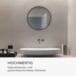 Fournier Wandspiegel Metallrahmen Rund Ø 40 Cm -Haushaltsgeräte Geschäft 10039434 de 0004 logo