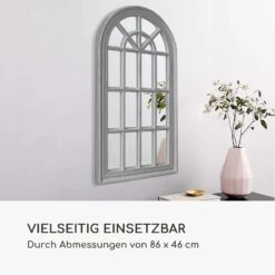 Savile Französischer Fensterspiegel Holzrahmen 86 X 46 Cm -Haushaltsgeräte Geschäft 10039440 de 0003 logo