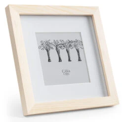 York Bilderrahmen Quadratisch 20 X 20 Cm Fotos Passepartout Glas