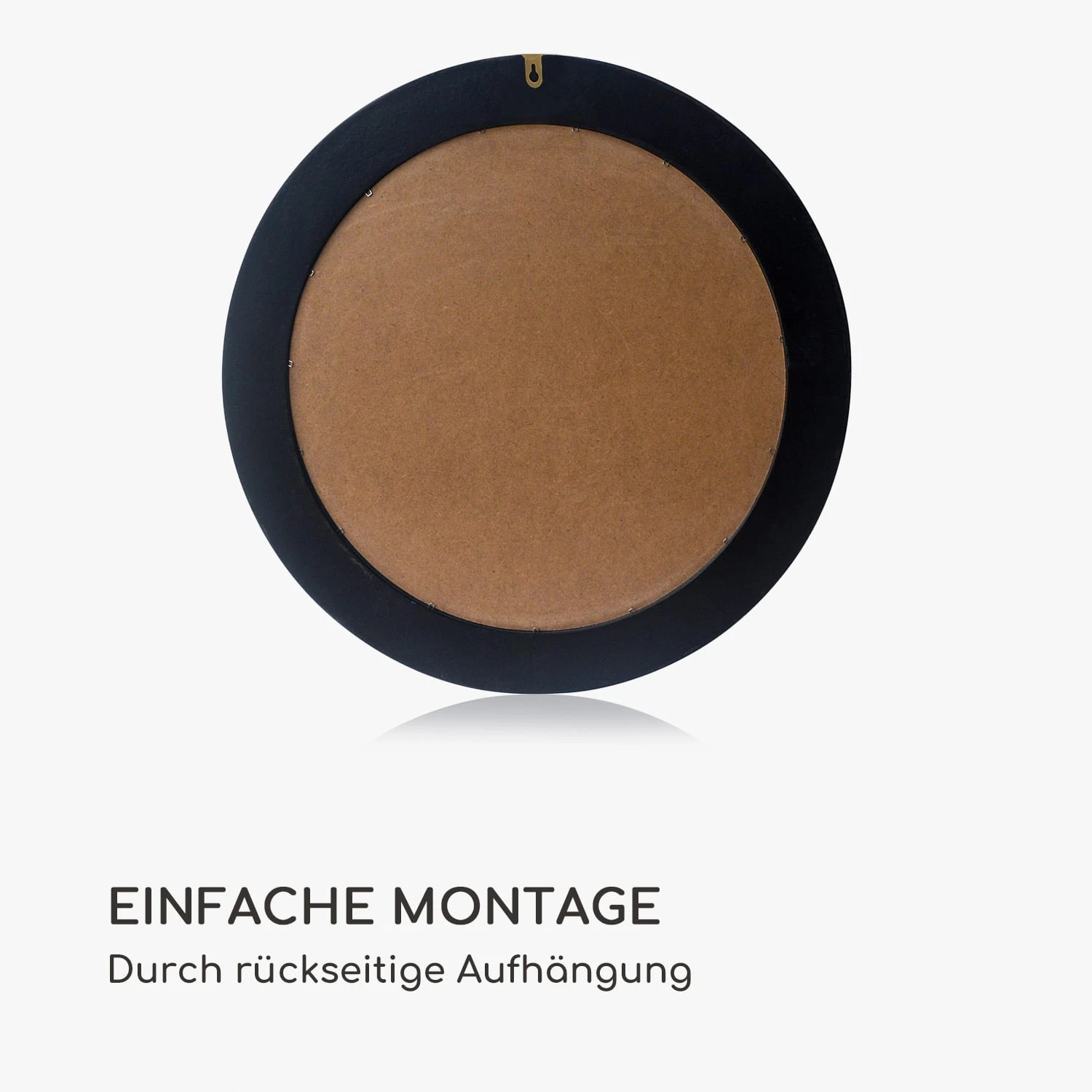 Cheyne Wandspiegel Holzrahmen Rund Ø 60 Cm Mosaik-Design 6 Cheyne Wandspiegel Holzrahmen Rund Ø 60 Cm Mosaik-Design – Bild 6