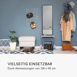 Luton Wandspiegel Echtholz Rechteckig 130 X 45 Cm -Haushaltsgeräte Geschäft 10039464 de 0003 logo