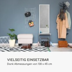 Luton Wandspiegel Echtholz Rechteckig 130 X 45 Cm -Haushaltsgeräte Geschäft 10039465 de 0003 logo