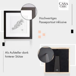 Cannon Bilderrahmen Quadratisch 24,4 X 24,4 Cm Fotos Passepartout Echtholz -Haushaltsgeräte Geschäft 10039476 de 0004 usp