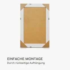 Stratford Wandspiegel Holzrahmen Rechteckig 90 X 60 Cm Vintage 12 Stratford Wandspiegel Holzrahmen Rechteckig 90 X 60 Cm Vintage -Haushaltsgeräte Geschäft 10039481 de 0006 logo