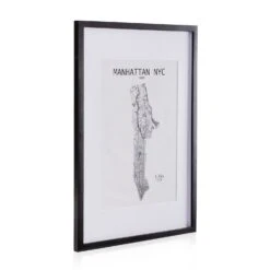 Bristol Bilderrahmen Glasscheibe A2 Mit Passepartout A3 Echtholz