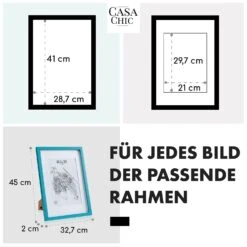 Finsbury Bilderrahmen Rechteckig DIN A3 Fotos Passepartout Plexiglas -Haushaltsgeräte Geschäft 10039485 de 0005 usp