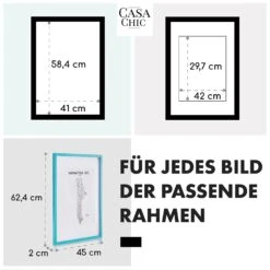 Finsbury Bilderrahmen Rechteckig DIN A2 Fotos Passepartout Glas -Haushaltsgeräte Geschäft 10039486 de 0005 usp