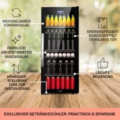 Beersafe 7XL Kühlschrank 242 Liter 5 Böden Panoramaglastür Edelstahl 11 Beersafe 7XL Kühlschrank 242 Liter 5 Böden Panoramaglastür Edelstahl -Haushaltsgeräte Geschäft 10039513 DE 0005 usp