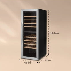 Klarstein Vinamour 77 Duo Weinkühlschrank 191 Liter 5 - 20 °C 2 Kühlzonen 15 Klarstein Vinamour 77 Duo Weinkühlschrank 191 Liter 5 - 20 °C 2 Kühlzonen -Haushaltsgeräte Geschäft 10039771 yy 0007 logo