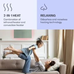 Mojave 750 Smart 2-in-1 Heizgerät Infrarot Konvektor 85x60cm 750W RGB-Licht -Haushaltsgeräte Geschäft 10039818 uk 0004 logo
