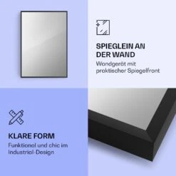 La Palma 750 Smart 2-in-1 Heizgerät Infrarot Konvektor 85x60cm 750W Spiegelfront -Haushaltsgeräte Geschäft 10039831 de 0003 logo