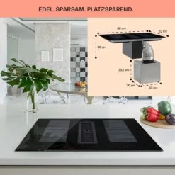 Full House Down Air System Induktionsherd + Dunstabzugshaube 477 M³/h 14 Full House Down Air System Induktionsherd + Dunstabzugshaube 477 M³/h -Haushaltsgeräte Geschäft 10039858 de 0007 logo