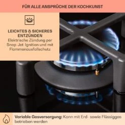 Illuminosa Domino Gaskochfeld 2-flammig Sabaf-Brenner Glaskeramik 13 Illuminosa Domino Gaskochfeld 2-flammig Sabaf-Brenner Glaskeramik -Haushaltsgeräte Geschäft 10039896 de 0005 usp