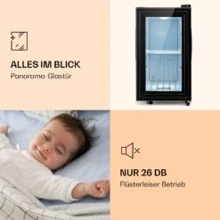 Brooklyn 23 Slim Kühlschrank LED Kunststoff-Einsatz Glastür -Haushaltsgeräte Geschäft 10039904 de 0005 logo