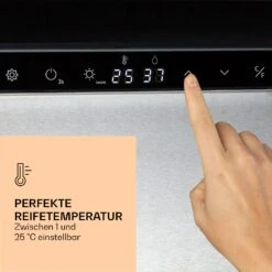 Steakhouse Pro 233 Onyx Fleischreifeschrank 1 Zone 233 L 1-25°C Touch Panorama -Haushaltsgeräte Geschäft 10039936 de 0004 logo