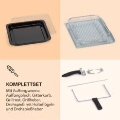 Prime Air Heißluftfritteuse 1500W 23l Timer 8 Programme 12 Prime Air Heißluftfritteuse 1500W 23l Timer 8 Programme -Haushaltsgeräte Geschäft 10040025 de 0006 logo