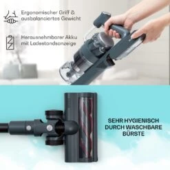 LARMA Staubsauger Kabellos Beutellos Akku 45 Min Laufzeit Max. LED -Haushaltsgeräte Geschäft 10040032 de 0006 logo