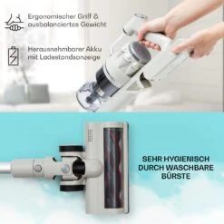 LARMA Staubsauger Kabellos Beutellos Akku 45 Min Laufzeit Max. LED -Haushaltsgeräte Geschäft 10040033 de 0006 logo