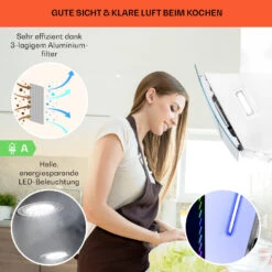 Clara 90 Dunstabzugshaube Glas 509 M³/h Touch Ambiente-Licht -Haushaltsgeräte Geschäft 10040143 de 0004 logo