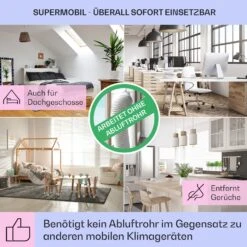 Mistral 5-in-1 Luftkühler Ventilator Ionisator 360 M³/h Fernbedienung -Haushaltsgeräte Geschäft 10040150 de 0005 logo