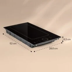 Victoria Domino Induktionskochfeld Einbau 3500W Flexzone Timer -Haushaltsgeräte Geschäft 10040199 yy 0007 dimensions