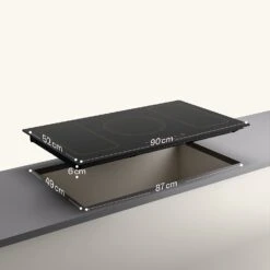 Victoria 5 Flex Induktionskochfeld Einbau 7400W 2 Flexzonen Timer -Haushaltsgeräte Geschäft 10040203 de 0007 usp