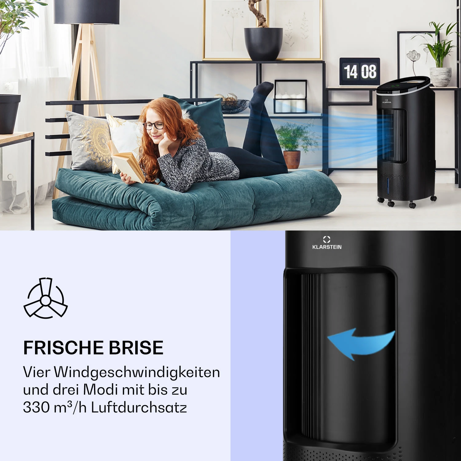 IceWind Plus Smart 4-in-1 Luftkühler Ventilator App-Steuerung 2 IceWind Plus Smart 4-in-1 Luftkühler Ventilator App-Steuerung – Bild 2