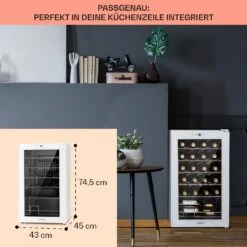 Shiraz 24 Uno Weinkühlschrank 63l 24Fl Touch-Bedienfeld 5-18°C 13 Shiraz 24 Uno Weinkühlschrank 63l 24Fl Touch-Bedienfeld 5-18°C -Haushaltsgeräte Geschäft 10040217 de 0006 logo