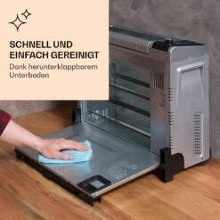 Vita-Crisp Heißluftfritteuse 1700W 10L 8 Funktionen Platzsparend -Haushaltsgeräte Geschäft 10040224 de 0005 logo