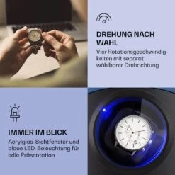 St. Gallen Premium Uhrenbeweger 2 Uhren 4 Geschwindigkeiten 8 St. Gallen Premium Uhrenbeweger 2 Uhren 4 Geschwindigkeiten -Haushaltsgeräte Geschäft 10040247 de 0003 logo