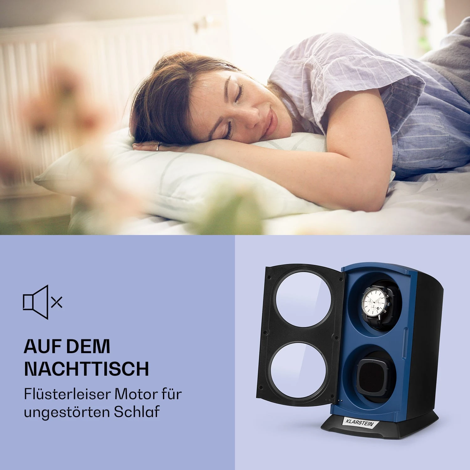 St. Gallen Premium Uhrenbeweger 2 Uhren 4 Geschwindigkeiten 4 St. Gallen Premium Uhrenbeweger 2 Uhren 4 Geschwindigkeiten – Bild 4