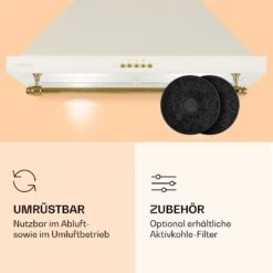 Montblanc 60 Dunstabzugshaube 610m³/h 165W 2x1,5W LED Reling -Haushaltsgeräte Geschäft 10040264 de 0005 logo